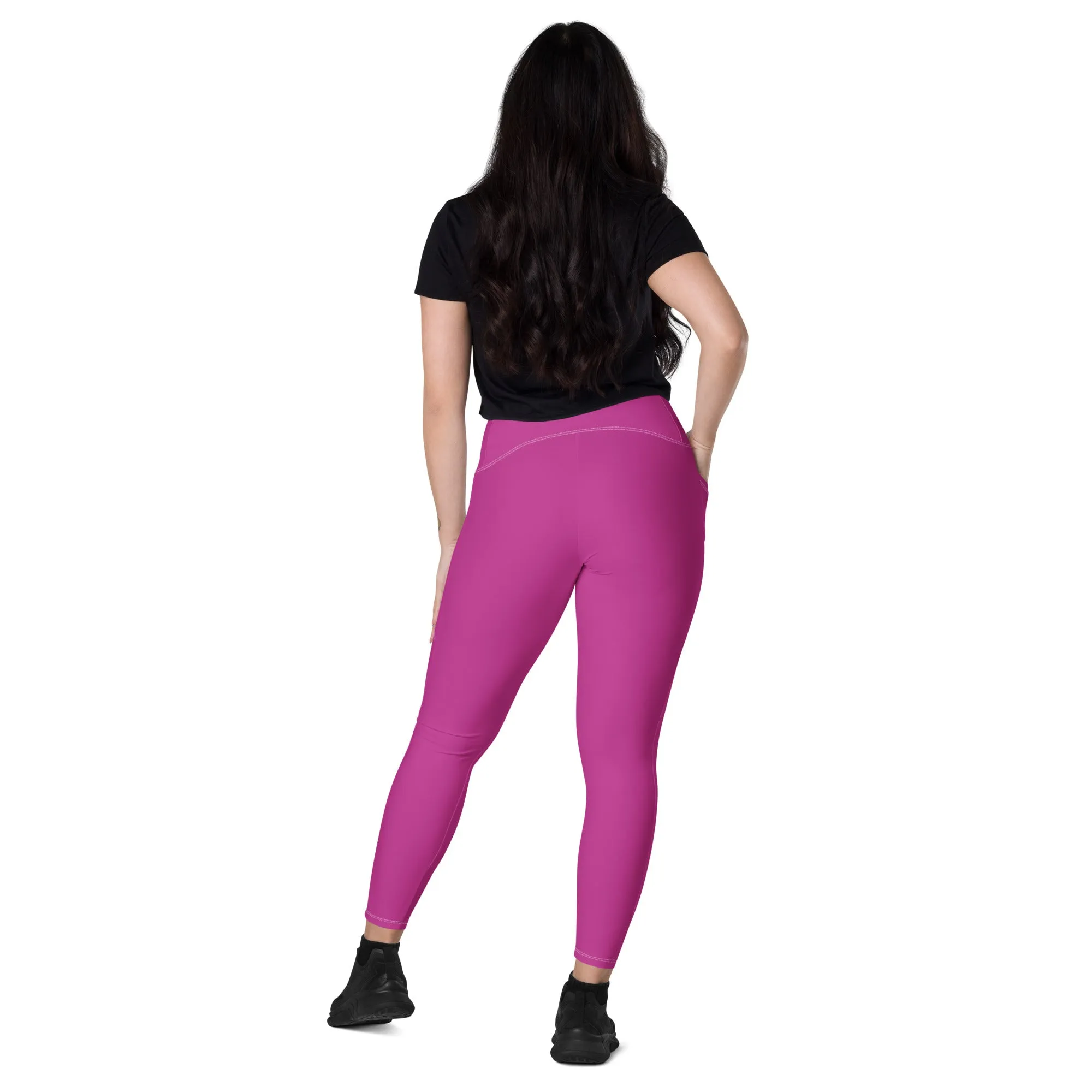 Pink Chaitanya Pocket Leggings