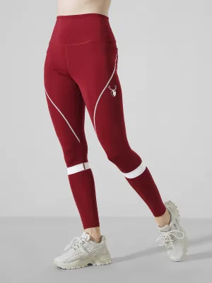 Pioneer Legging in Maroon