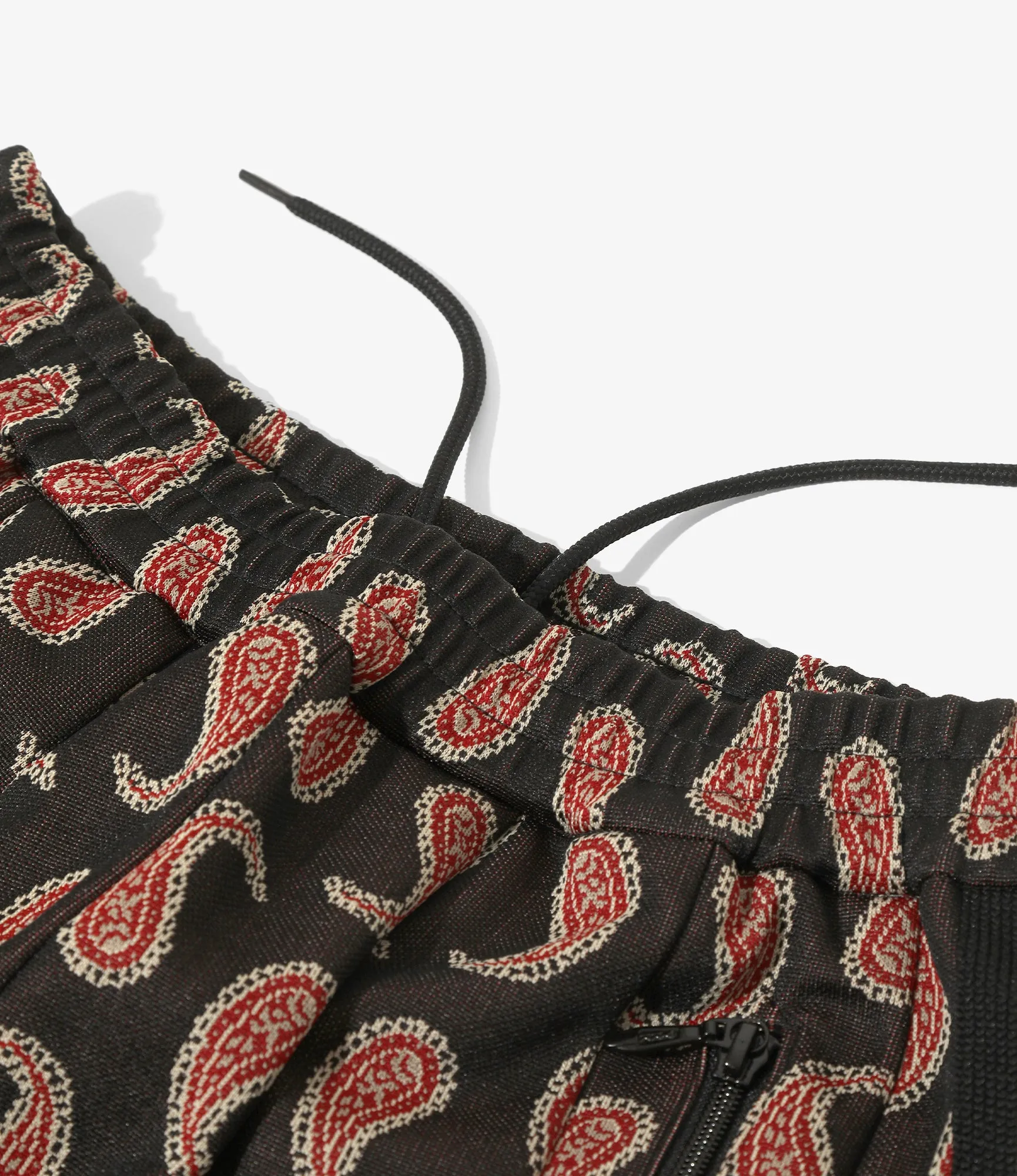 Pleated Track Skirt – Paisley Jacquard
