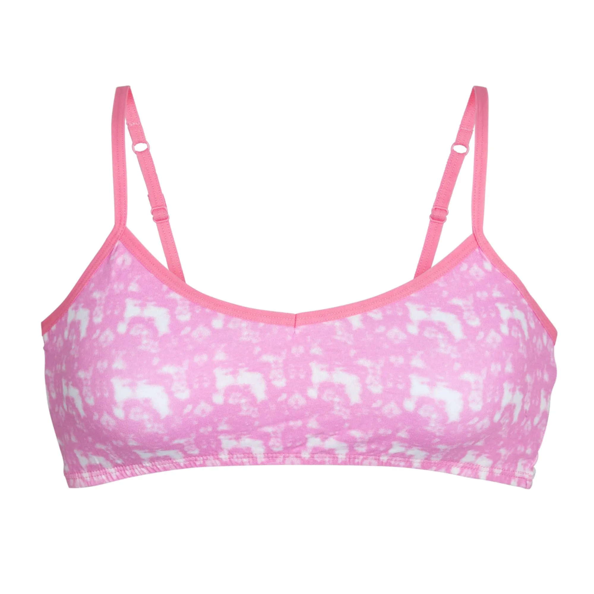 Popular Cotton Girls Training Bra - Crop Cami Training Bras for Girls with Adjustable Straps. Cotton Bra Pack.