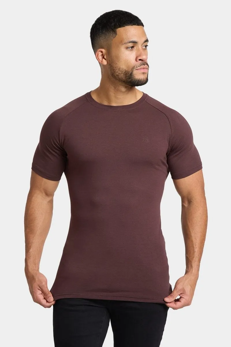 Premium Muscle Fit T-Shirt in Coffee