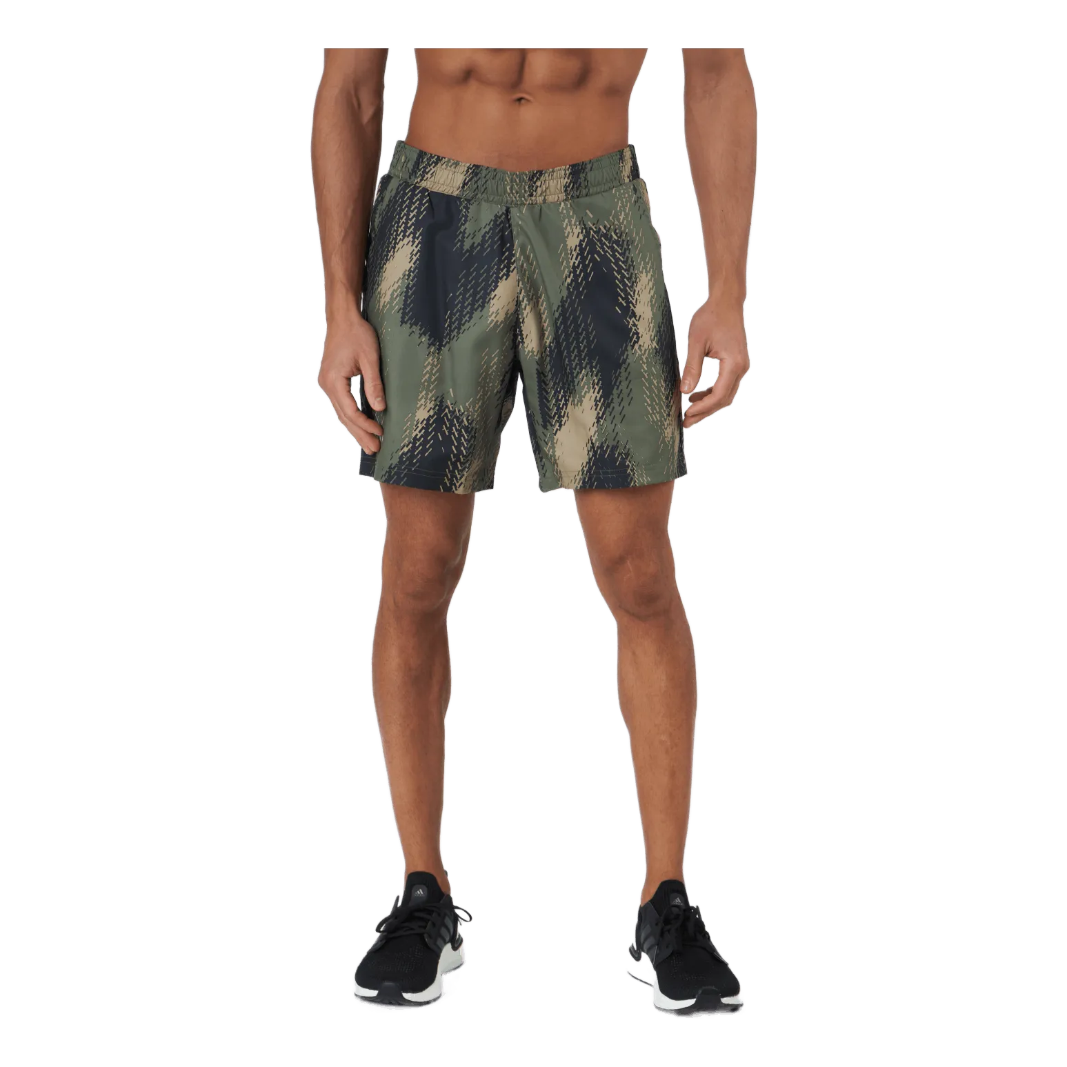 Printed Short 7 Inch P.blue 000/brown