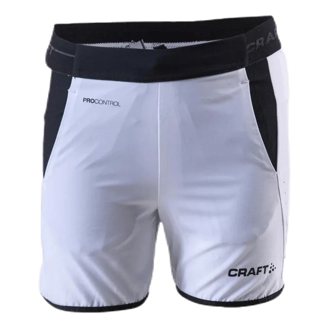 Pro Control Impact Shorts White