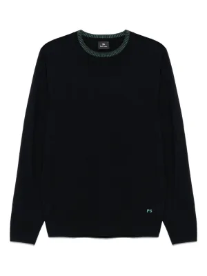 PS av Paul Smith Wool Crewneck tröja