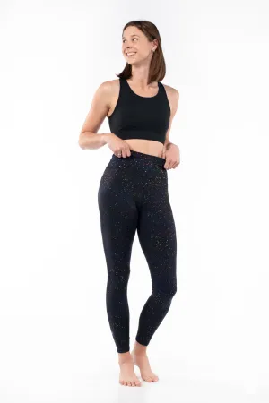 Rainbow Sparkle High-Waisted Leggings