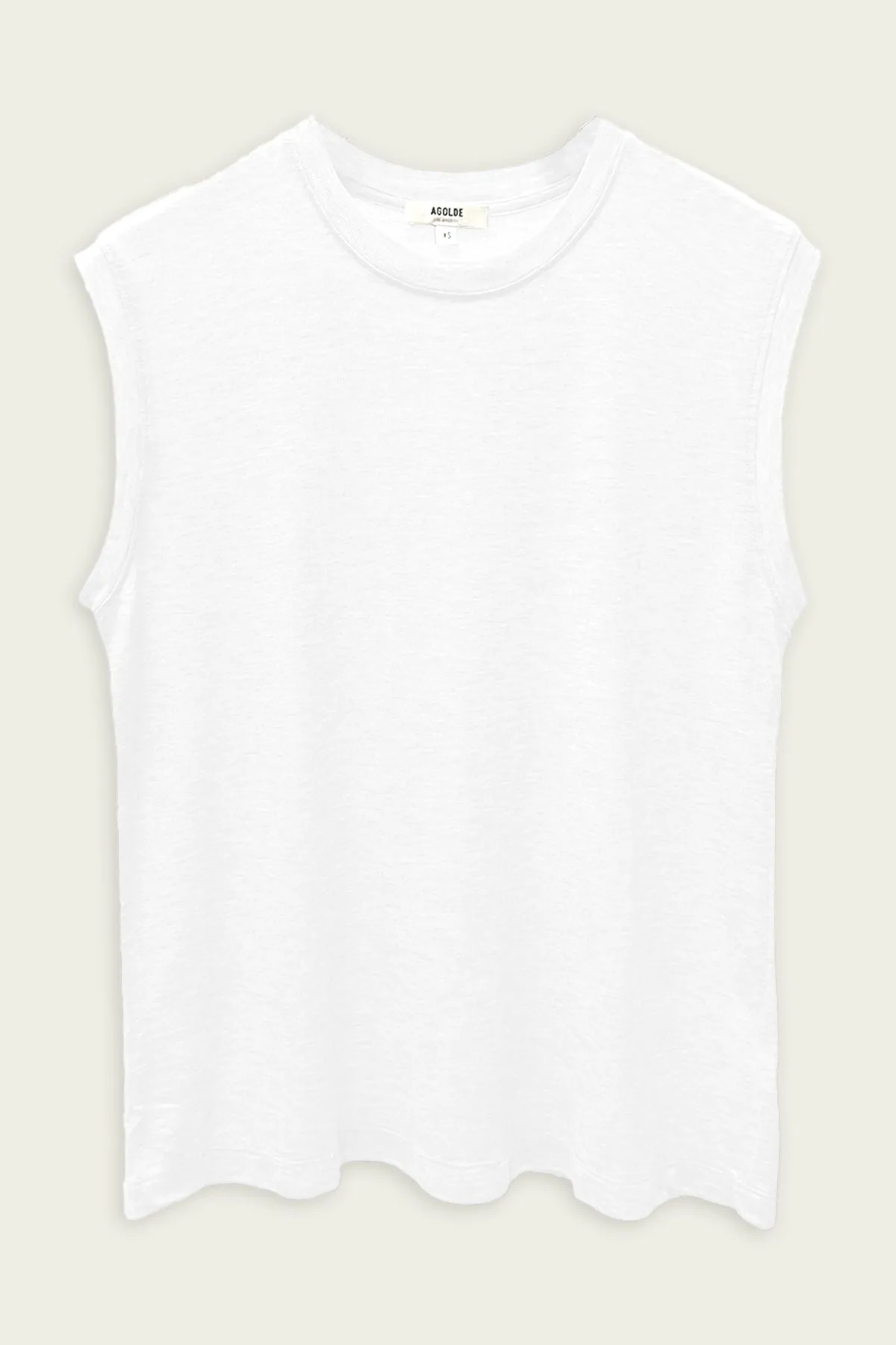 Raya Muscle Tee in White