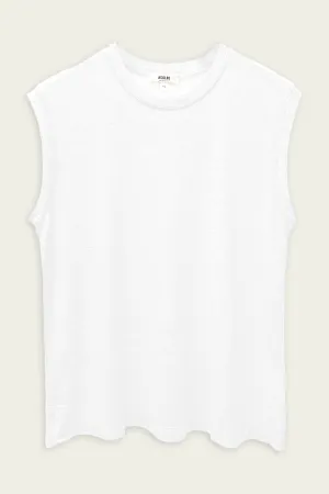 Raya Muscle Tee in White