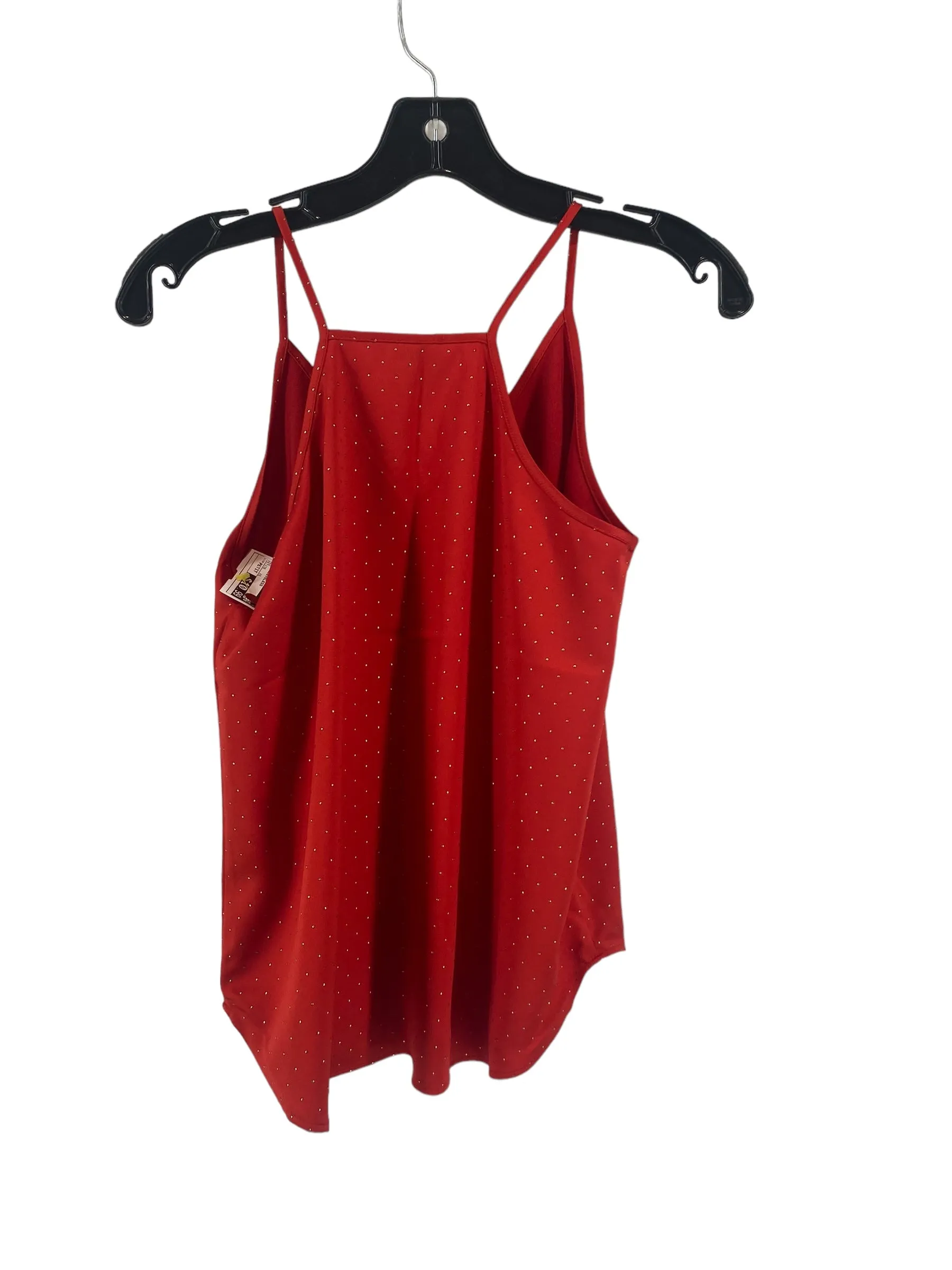 Red Top Sleeveless Loft, Size Petite   Xs