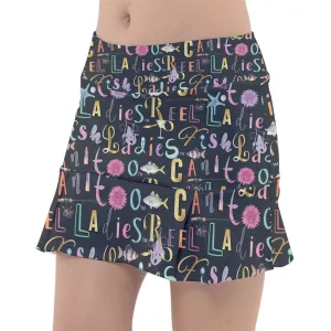 Reel Ladies Fish Fishing Skort