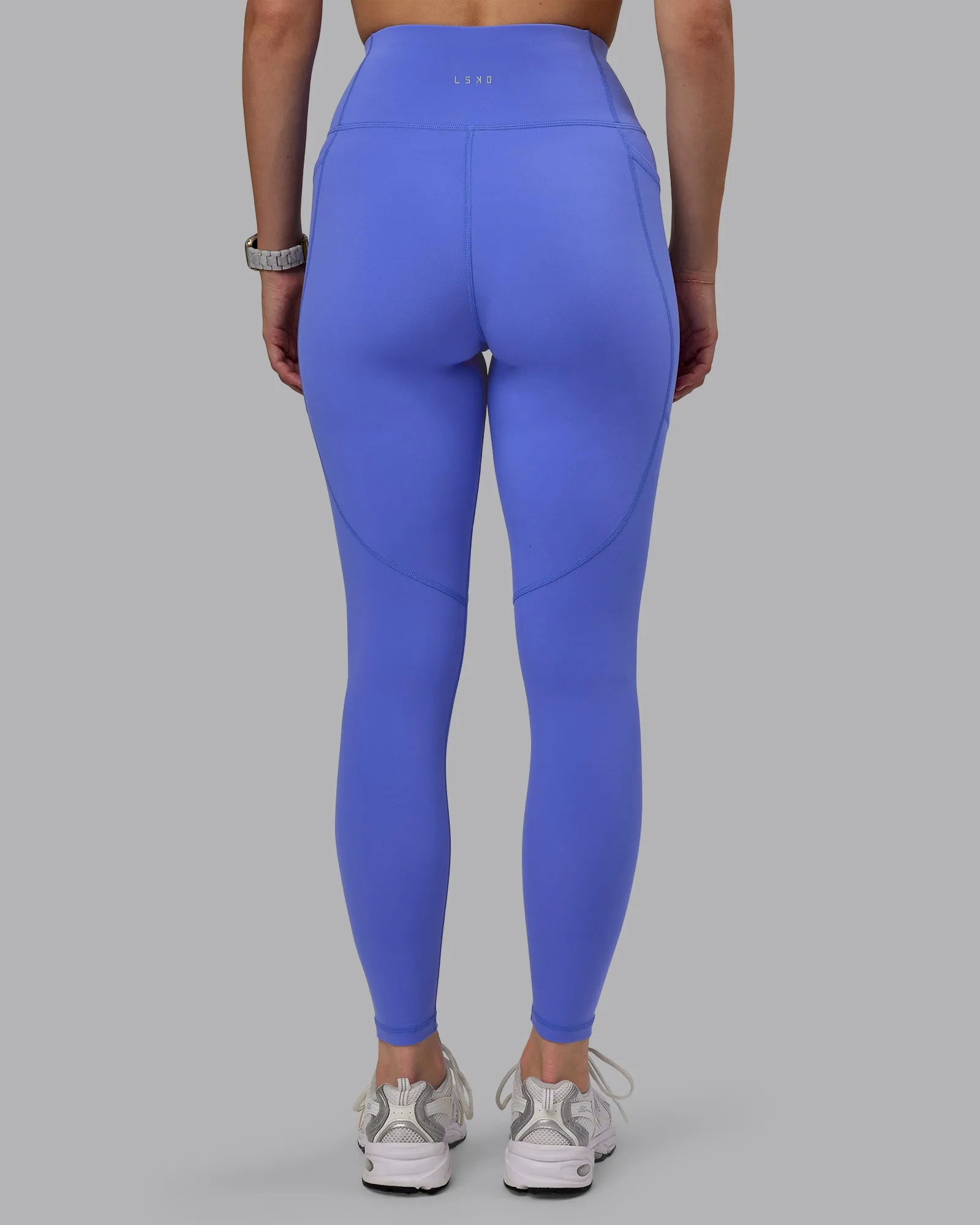 Rep Full Length Tight - Baja Blue-White