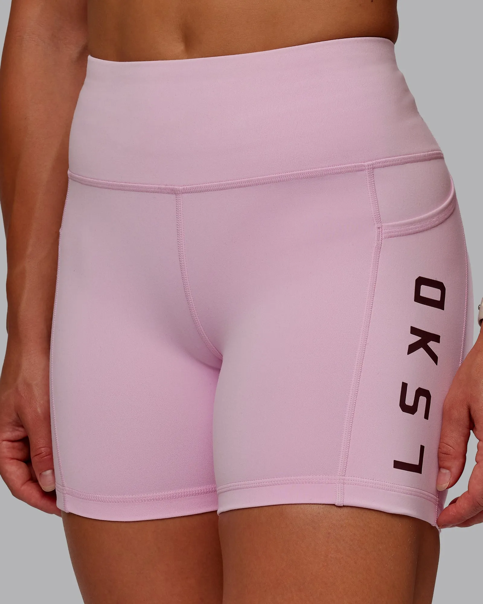 Rep X-Short Tight - Marshmallow-Cherry Lacquer