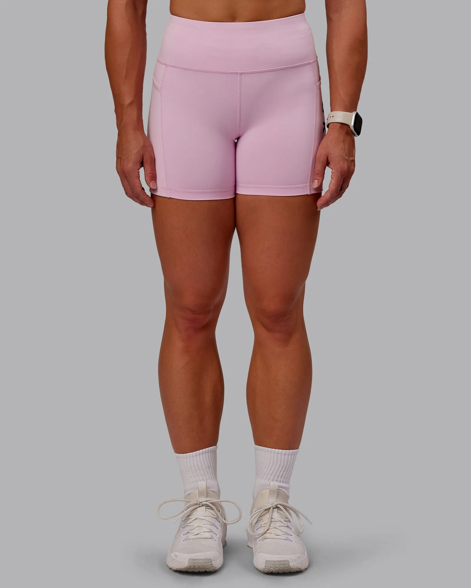 Rep X-Short Tight - Marshmallow-Cherry Lacquer