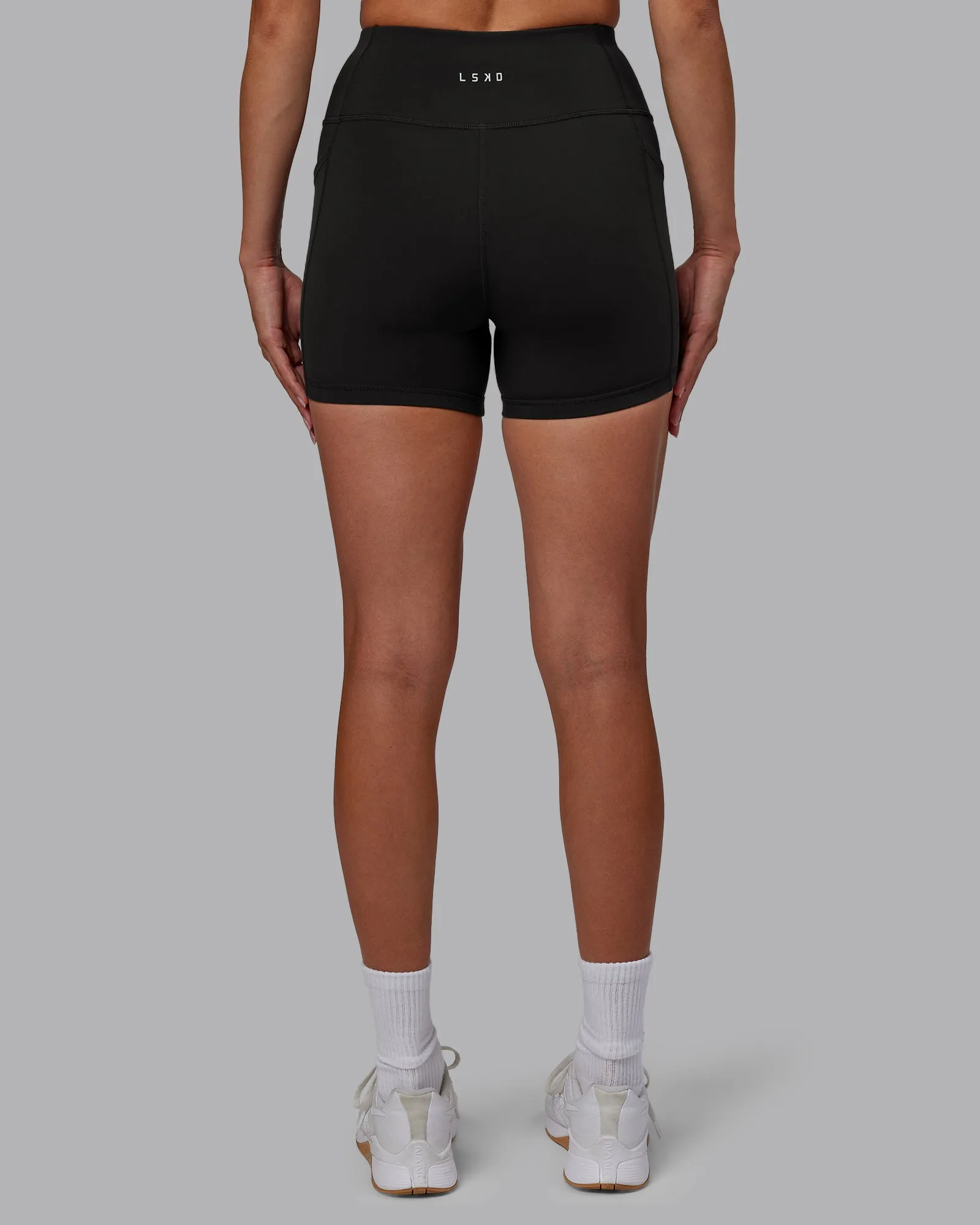 Rep X-Short Tight - Pirate Black-White