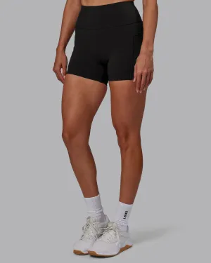 Rep X-Short Tight - Pirate Black-White