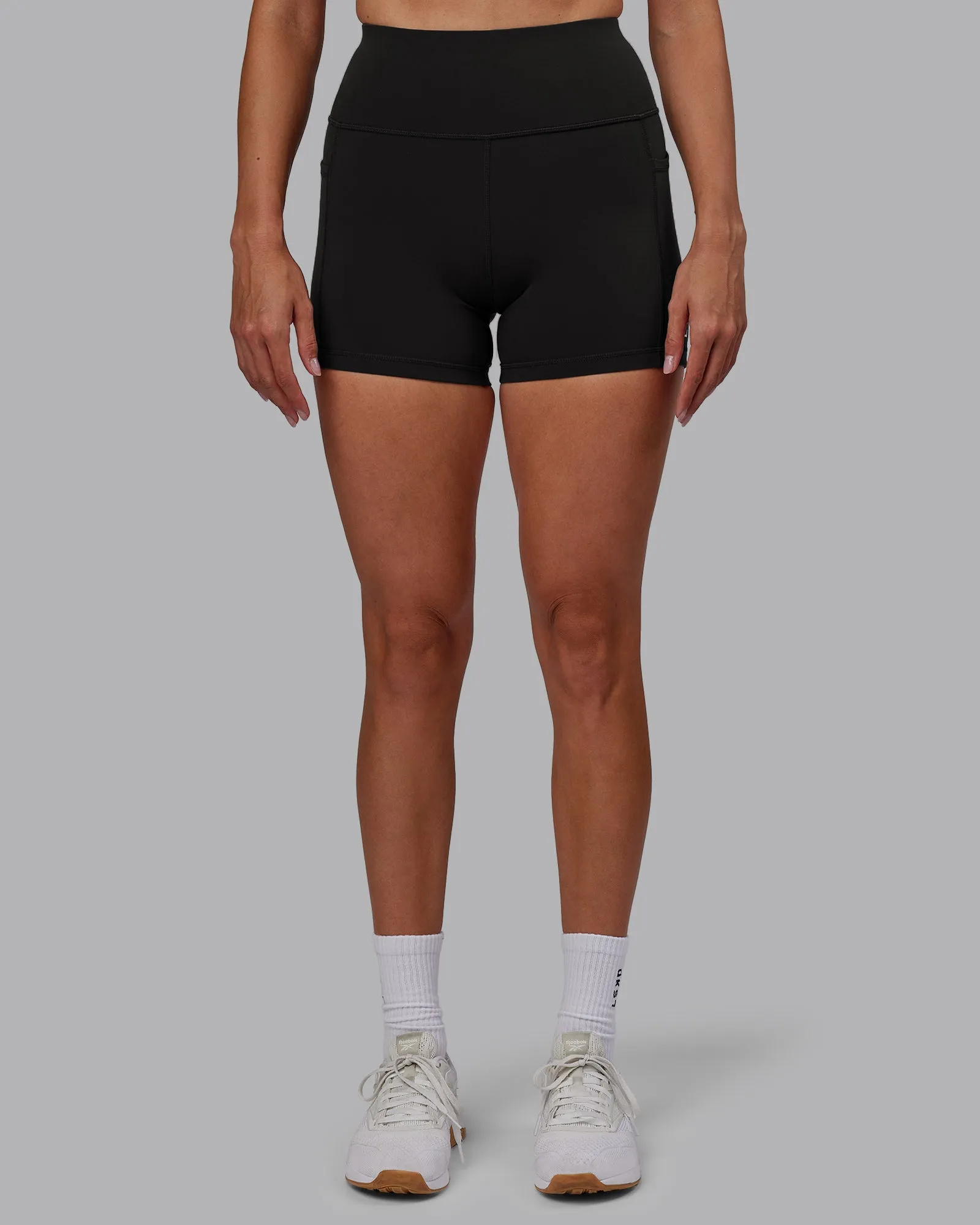 Rep X-Short Tight - Pirate Black-White