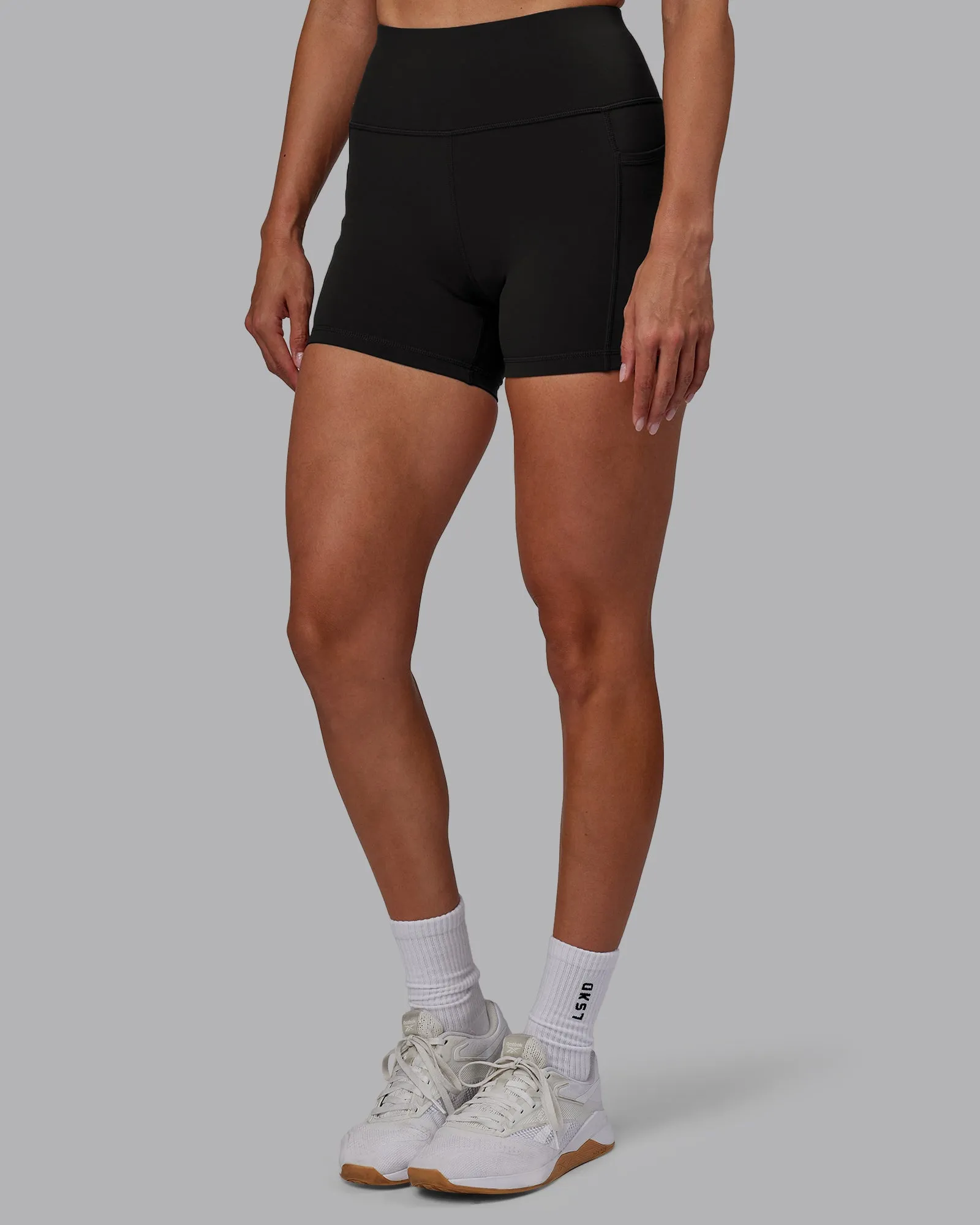 Rep X-Short Tight - Pirate Black-White
