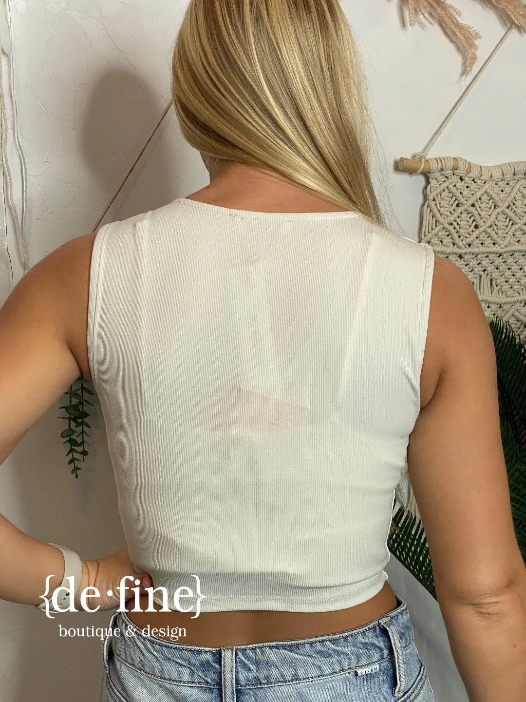 Reversible Sleeveless Crop Top - 5 Colors
