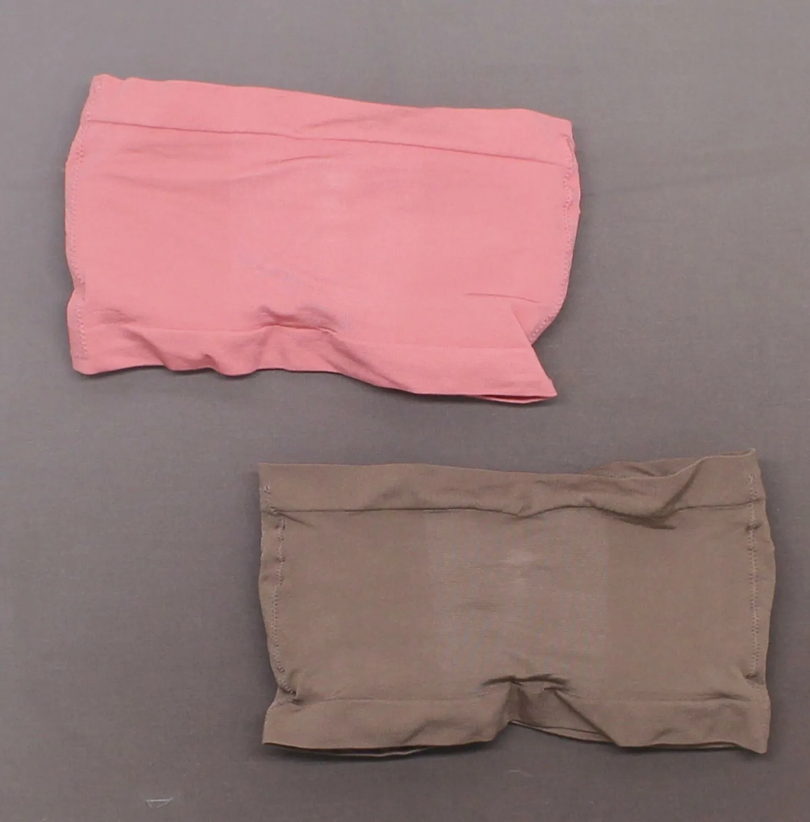 Rhonda Shear 2 Pack Underwire Bras With Removable Pads Mocha / Pink Large
