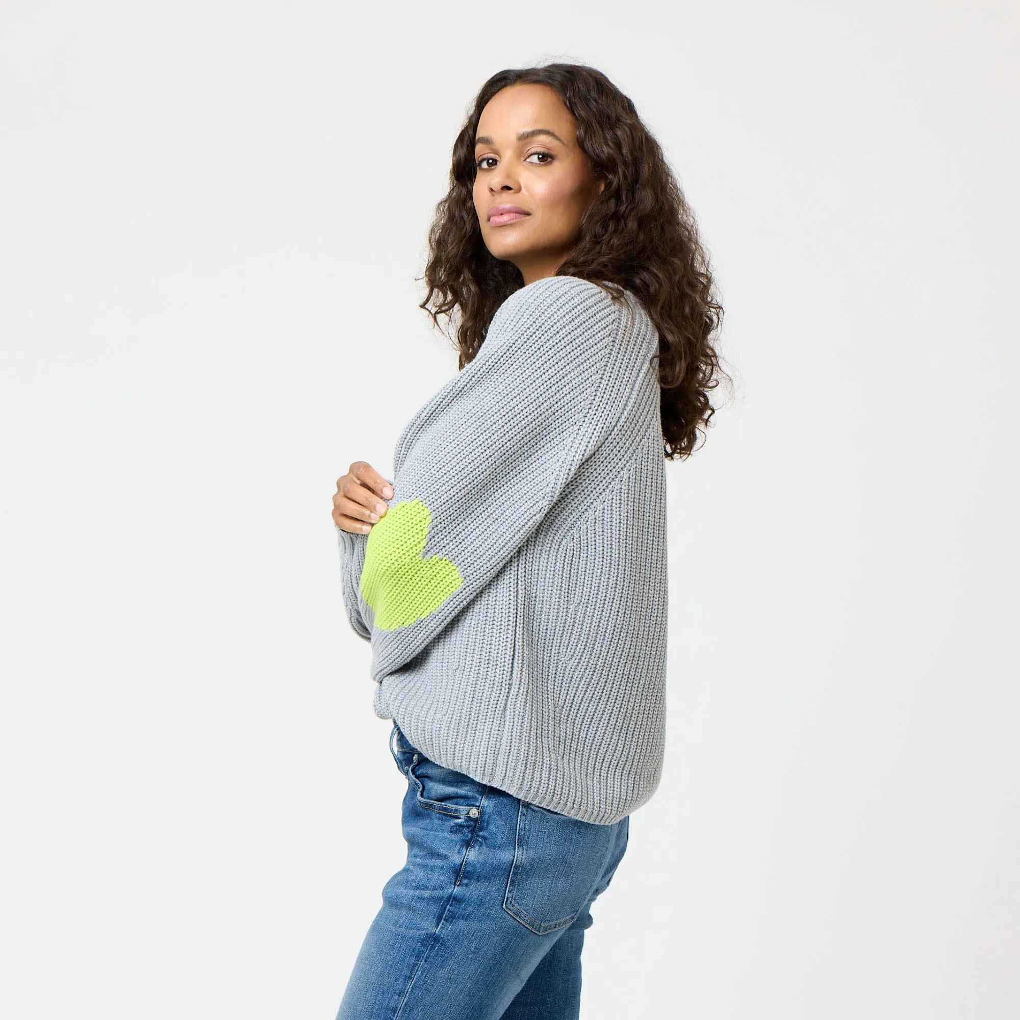 Ricki Imperfect Heart Sweater