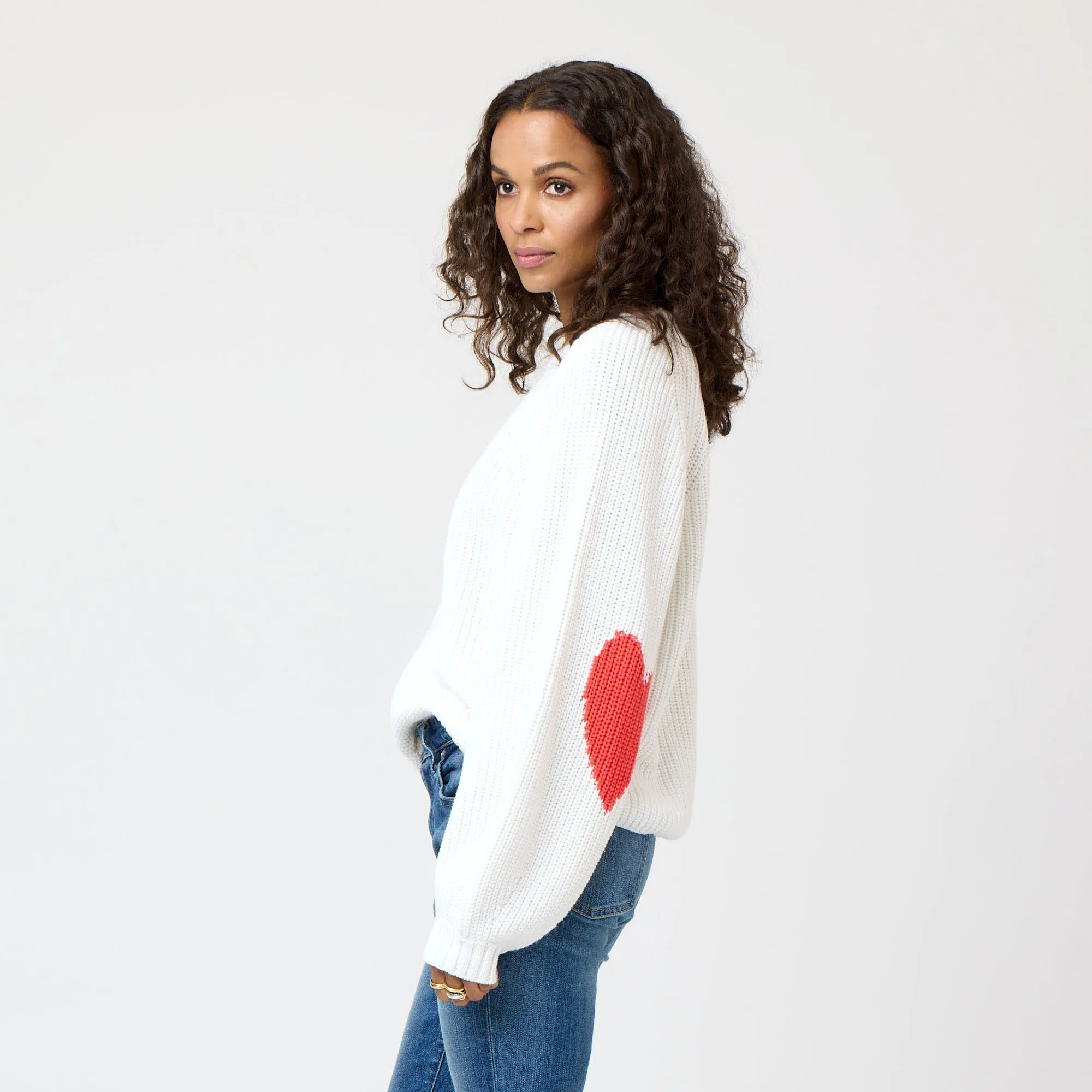 Ricki Imperfect Heart Sweater