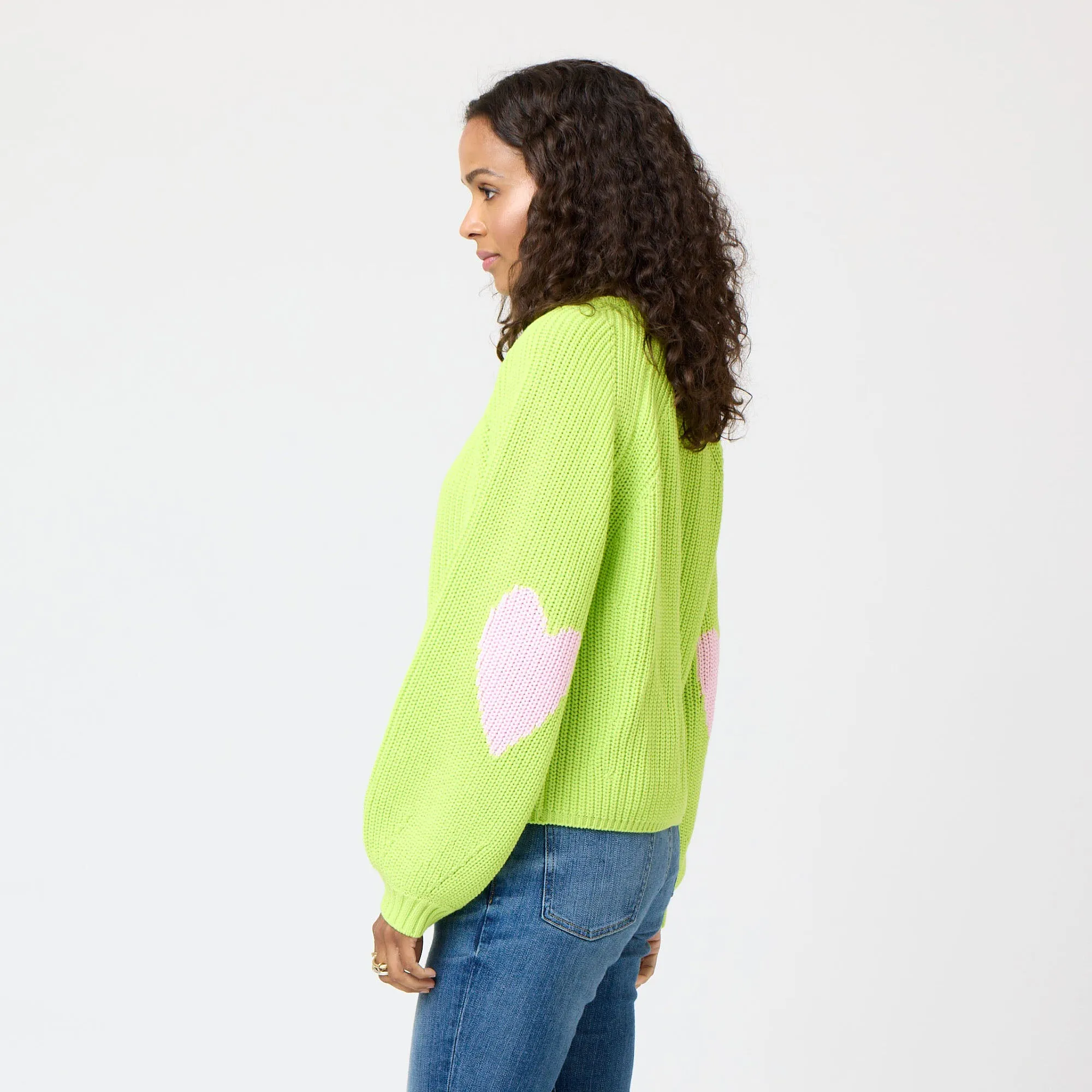 Ricki Imperfect Heart Sweater