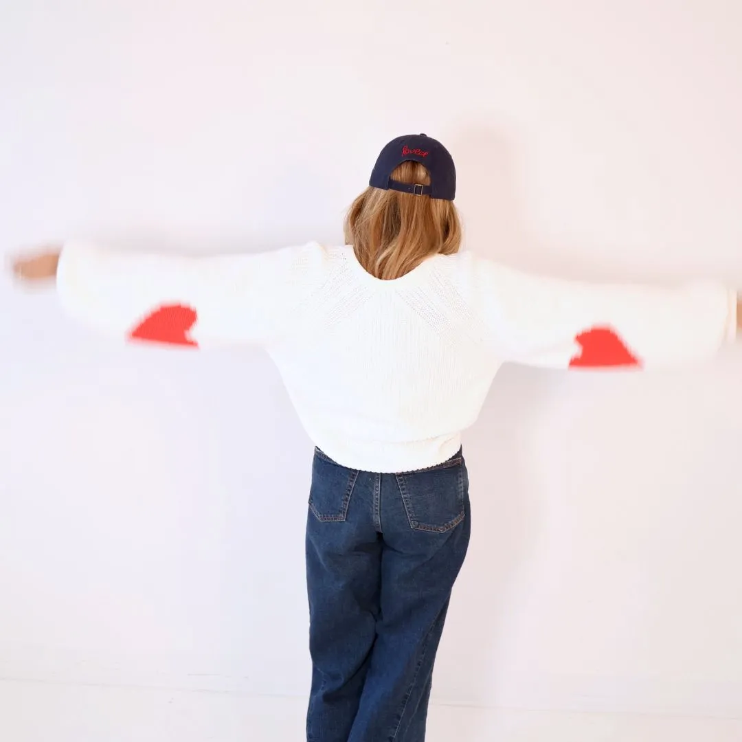 Ricki Imperfect Heart Sweater