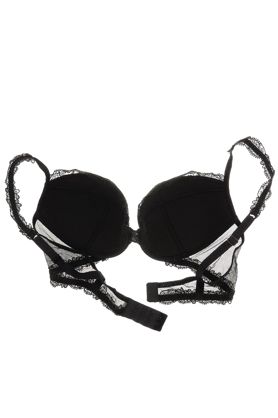 ROSES Black Tulle Bra
