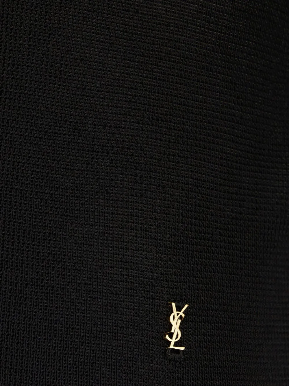 Saint Laurent Cassandre stickad topp
