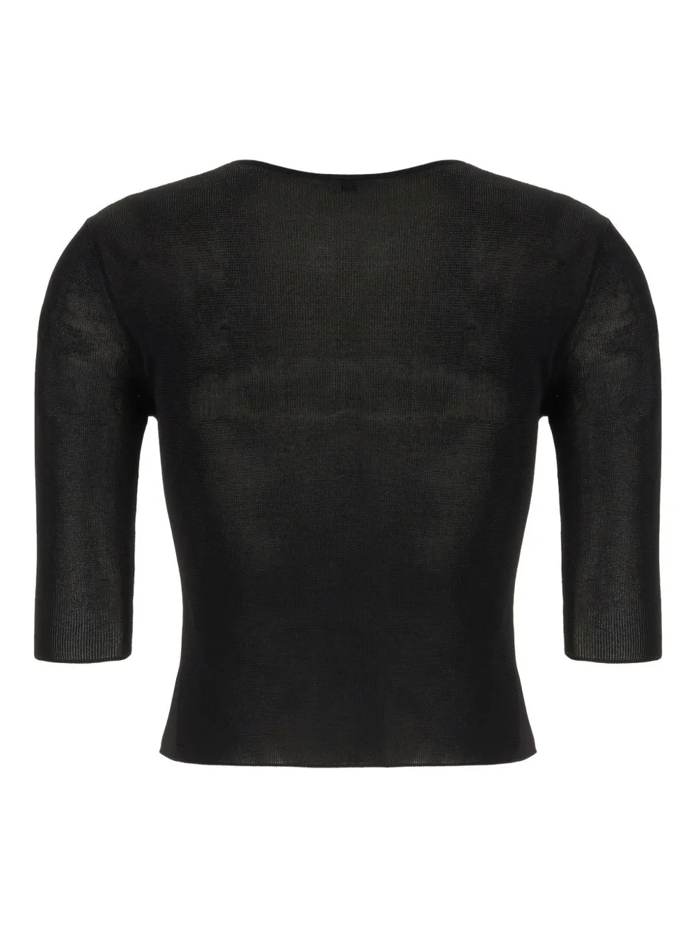 Saint Laurent Cassandre stickad topp
