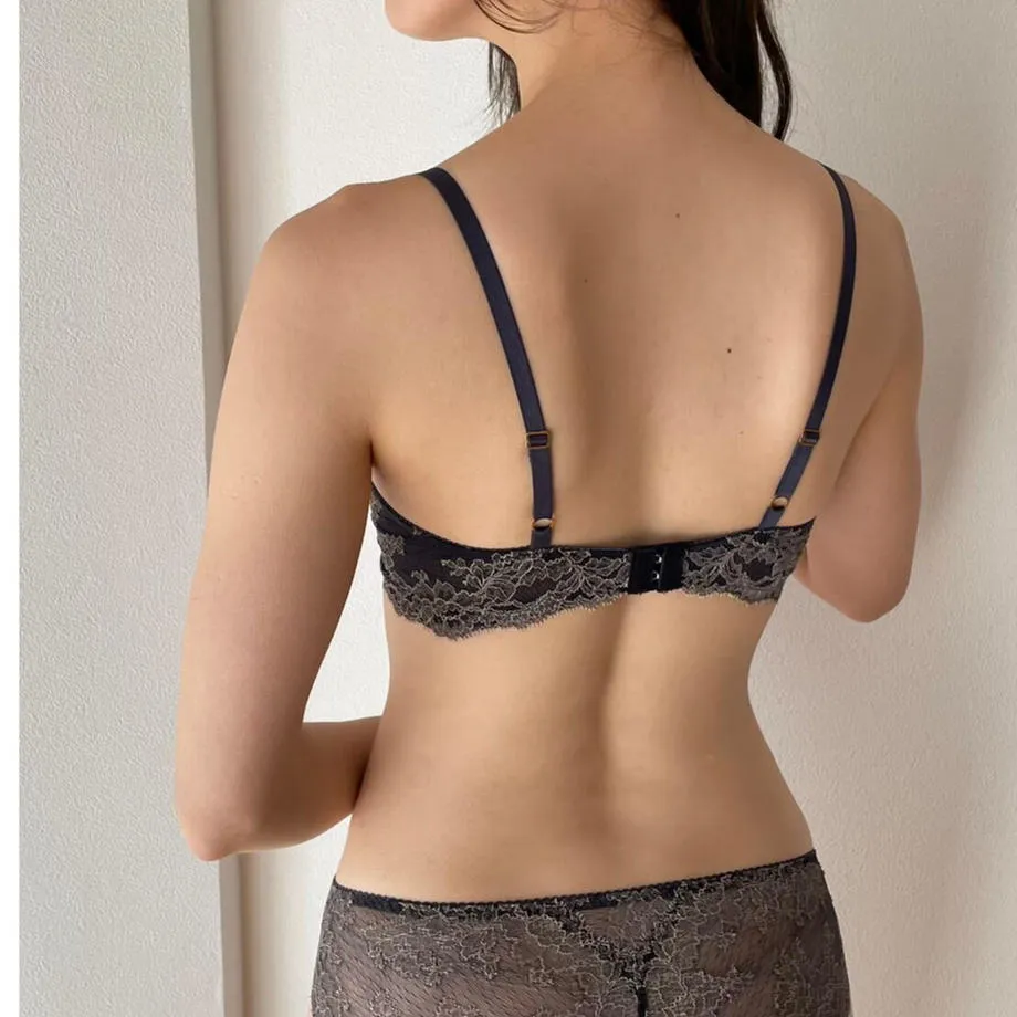 SALE Poppy Navy Underwire Bra