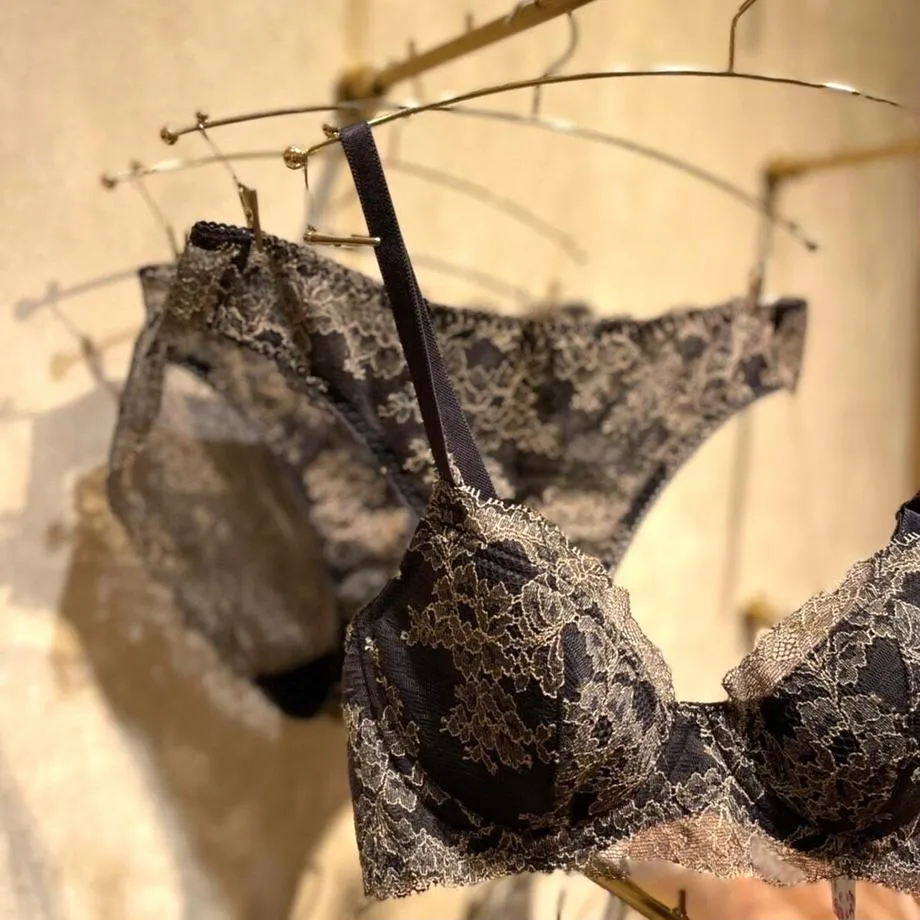 SALE Poppy Navy Underwire Bra