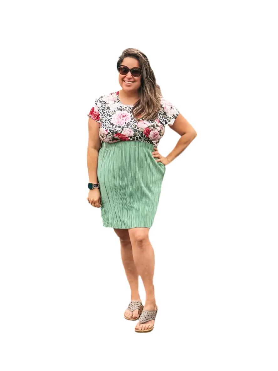 Samantha - Solid Loden Frost Green