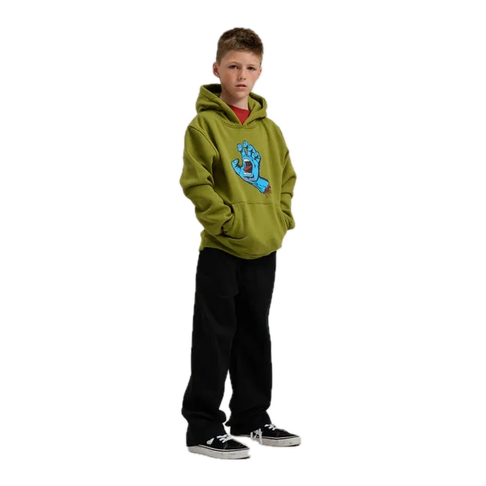 Santa Cruz Youth Screaming Hand Hood Iguana