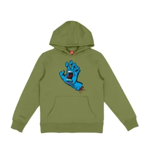 Santa Cruz Youth Screaming Hand Hood Iguana
