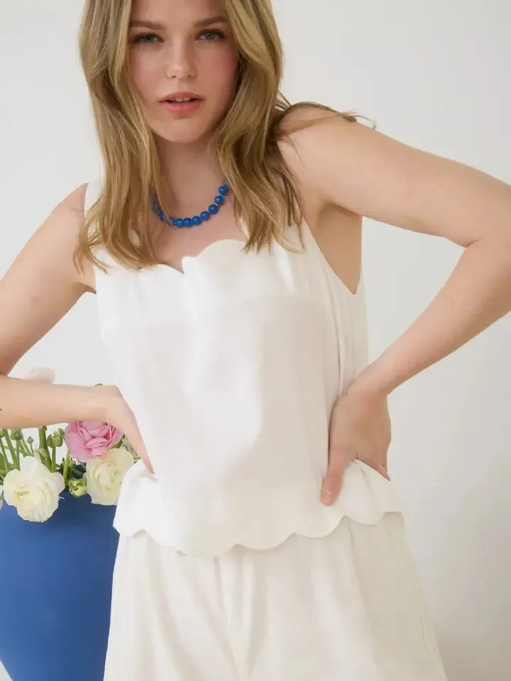 Scallop Tops