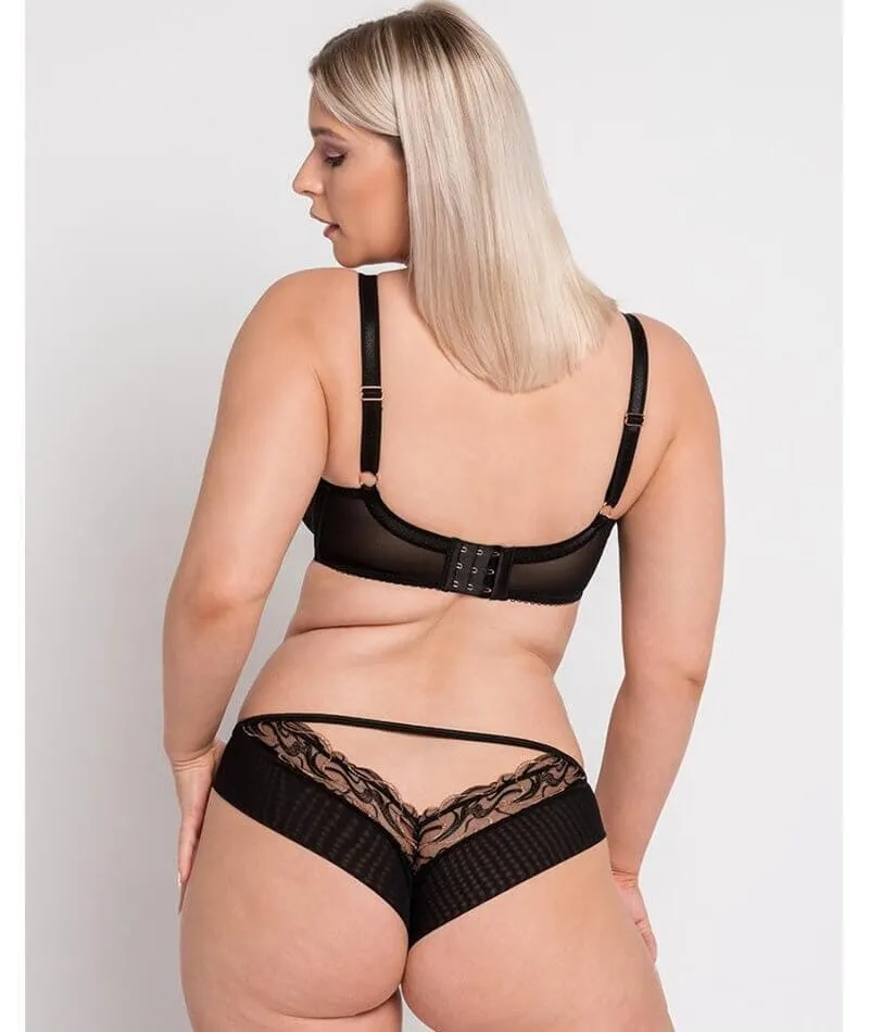 Scantilly Fascinate Plunge Bra - Black
