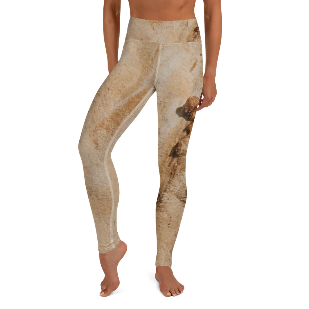 Scarlett - Tan High Waisted Leggings