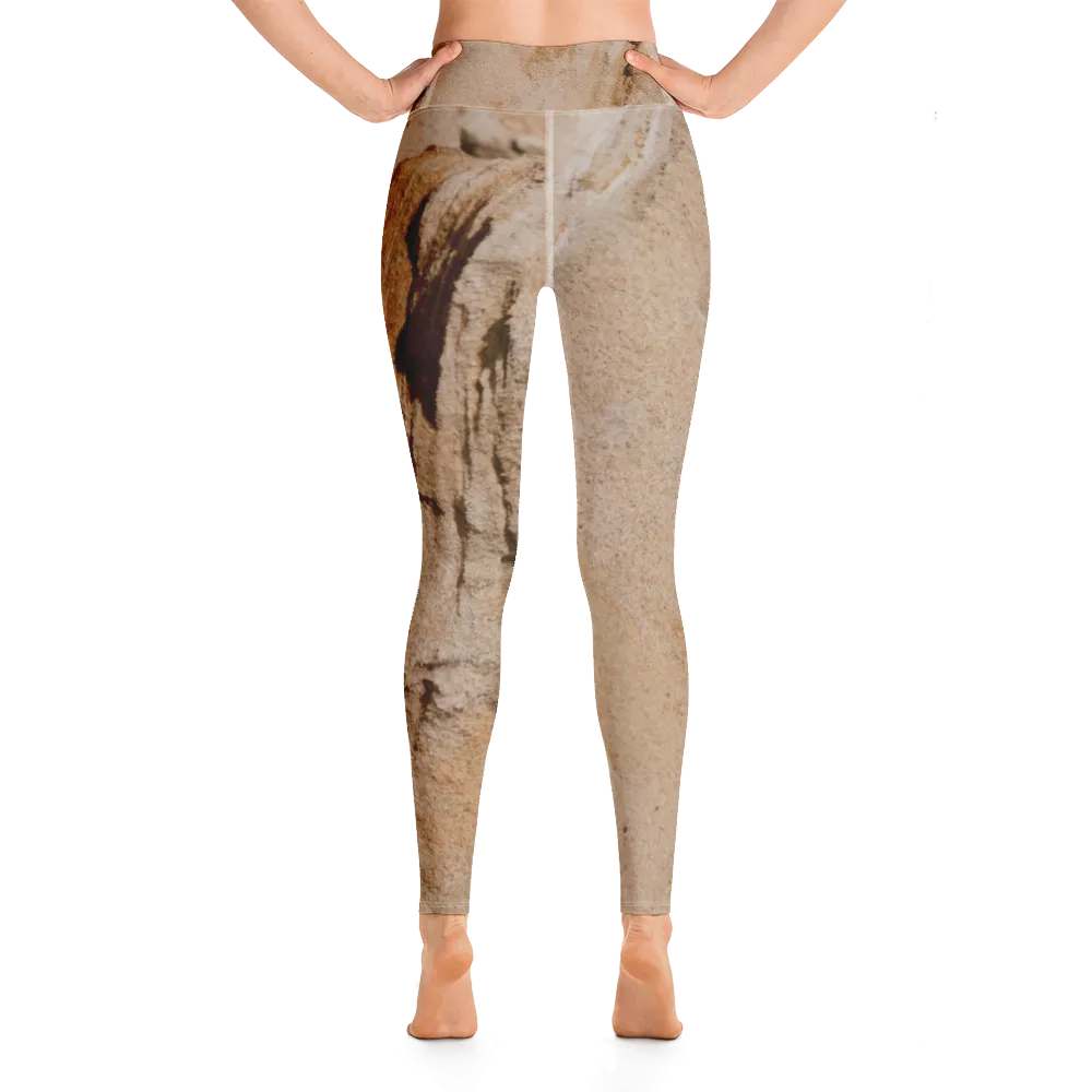 Scarlett - Tan High Waisted Leggings