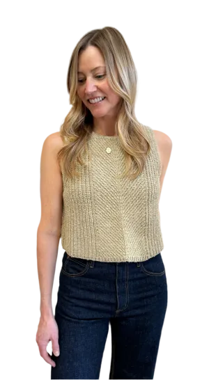 Seafoam ARTISAN knit top