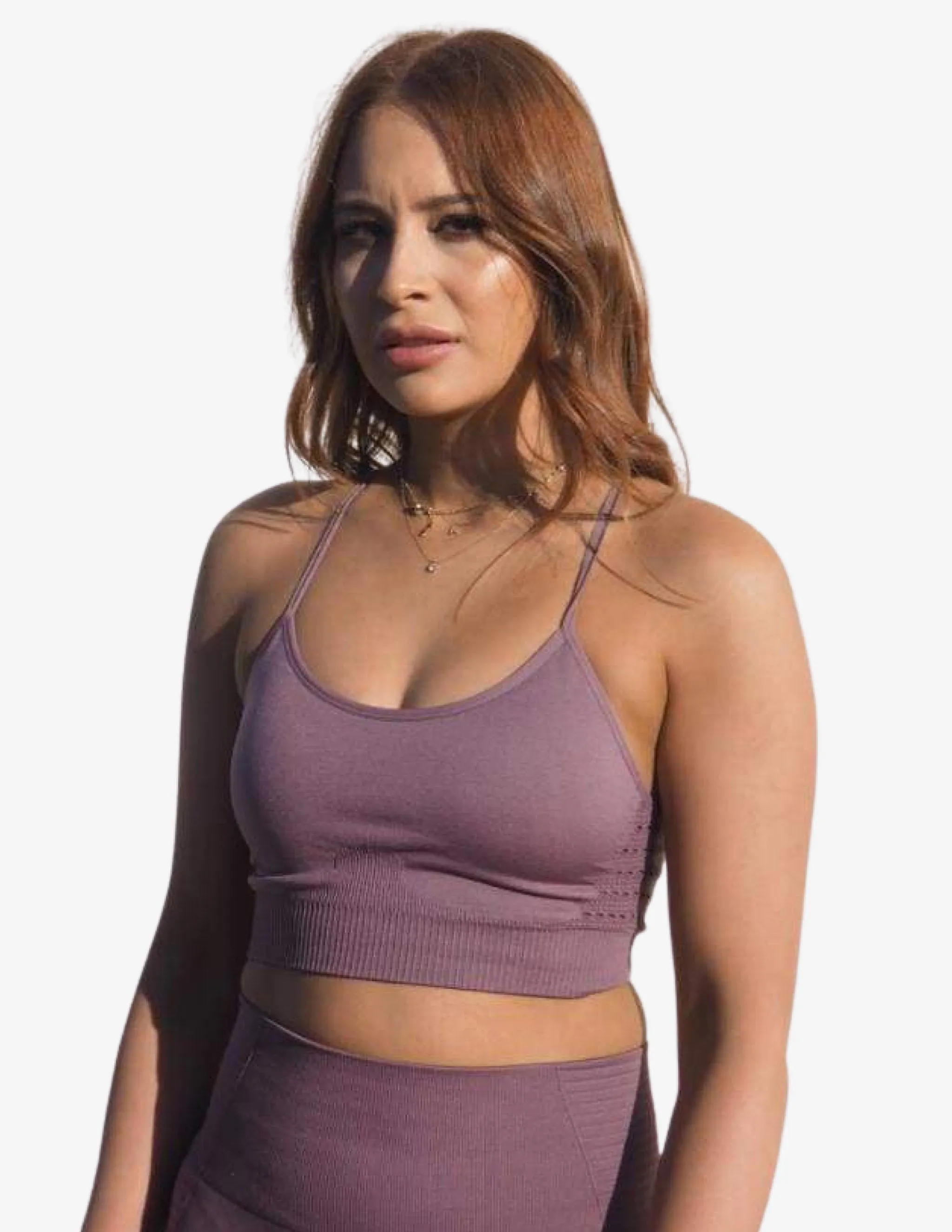 SEAMLESS GEO BLUSH LEGGINGS