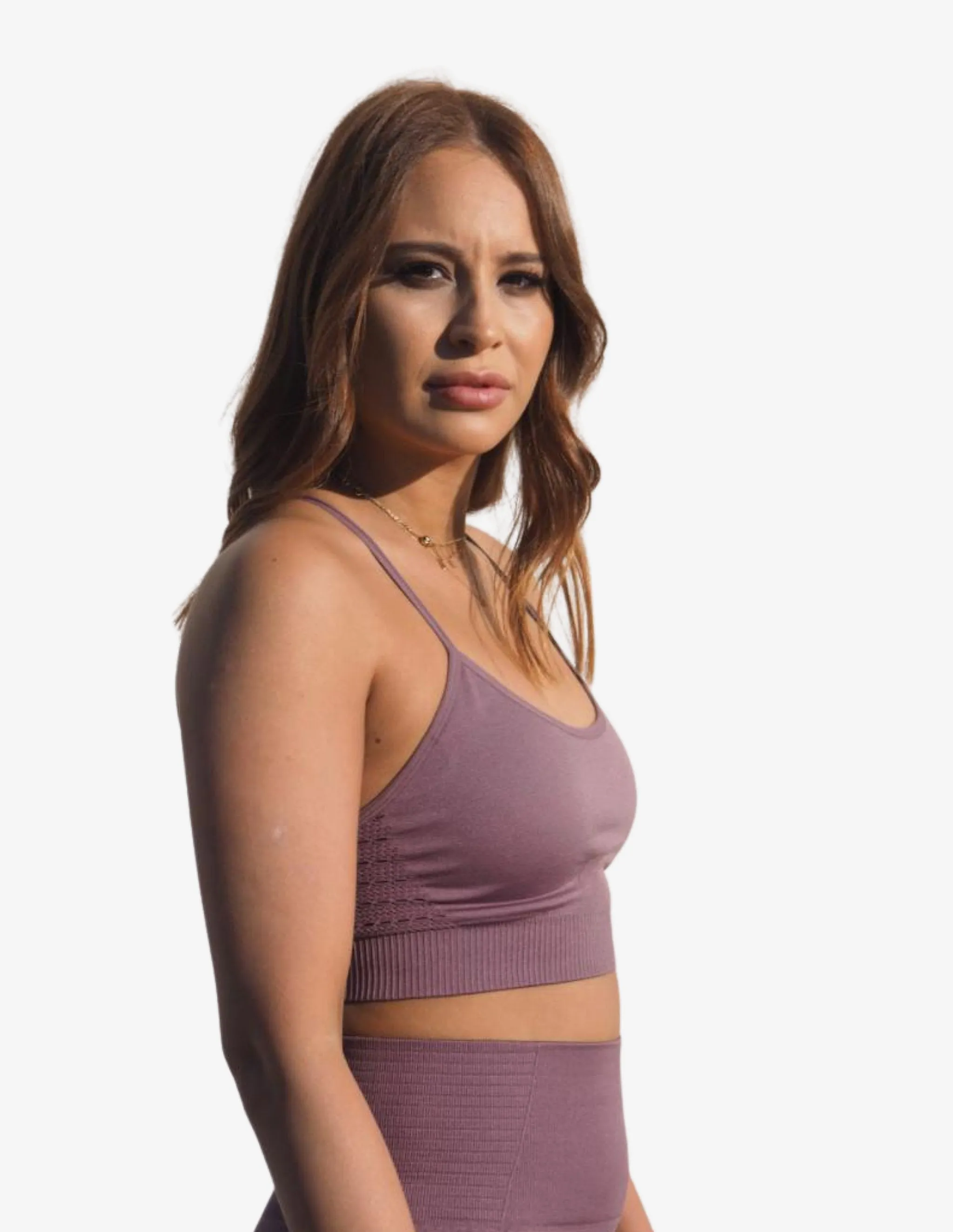 SEAMLESS GEO BLUSH LEGGINGS
