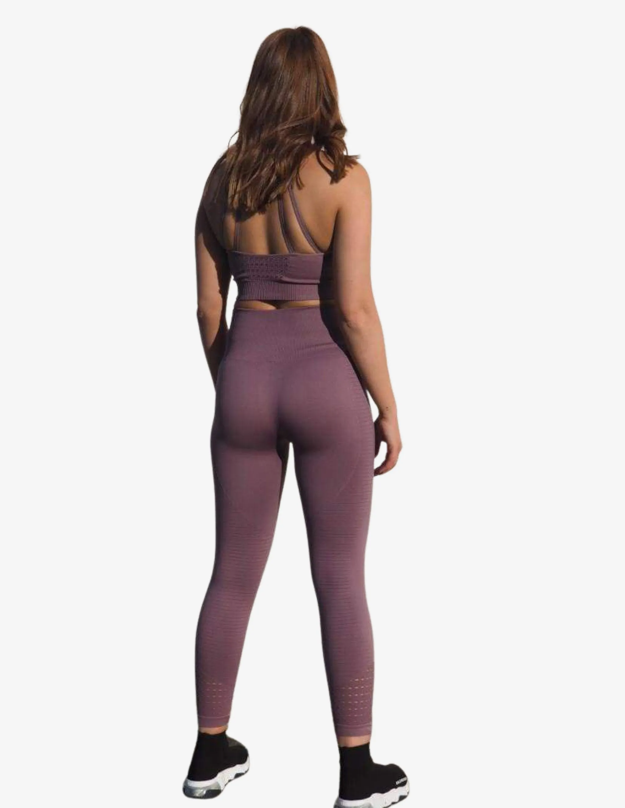 SEAMLESS GEO BLUSH LEGGINGS