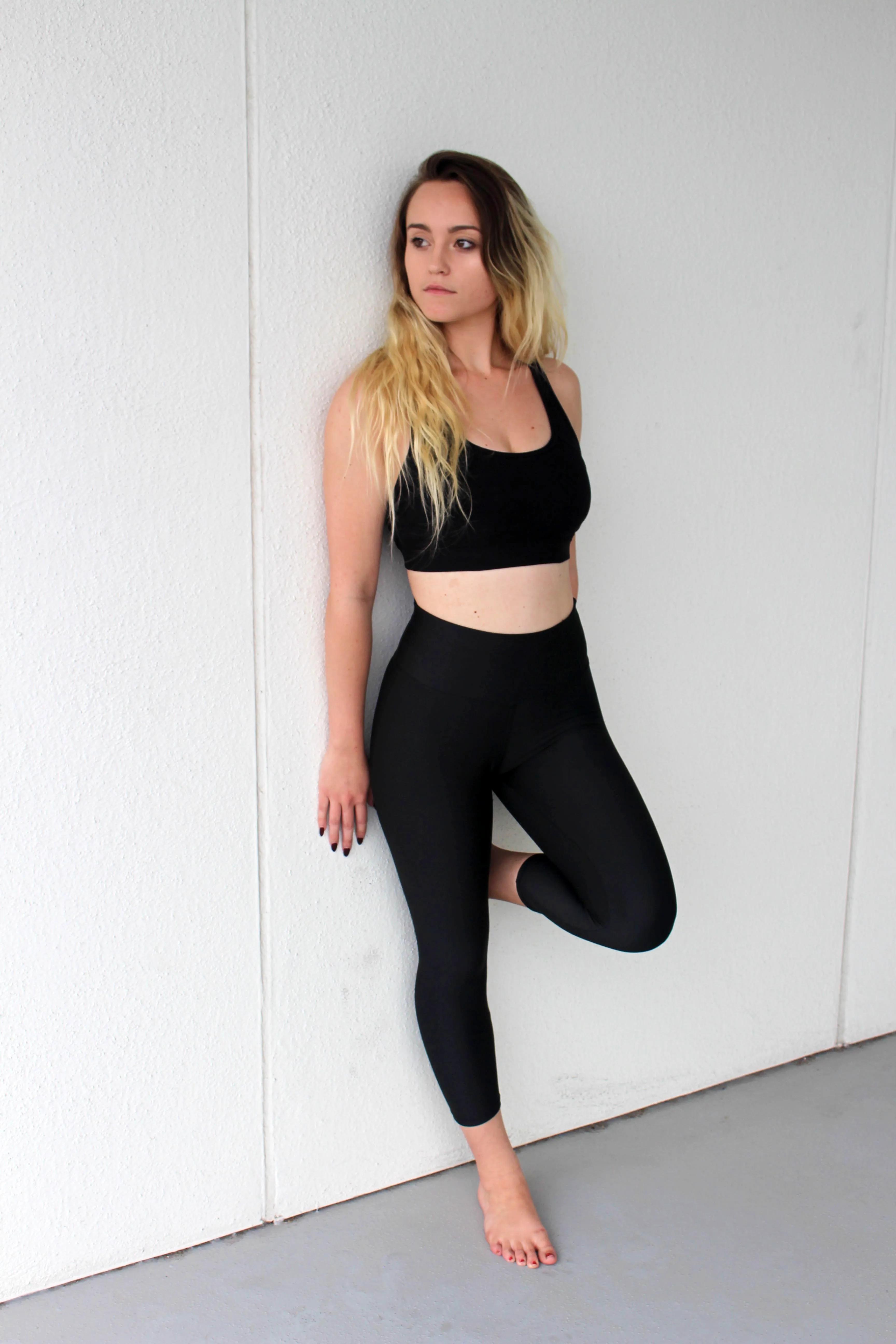 Second Soul Capri- Smooth Black