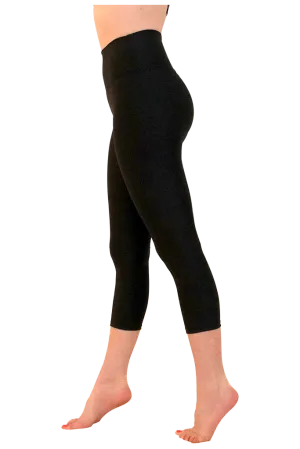 Second Soul Capri- Smooth Black