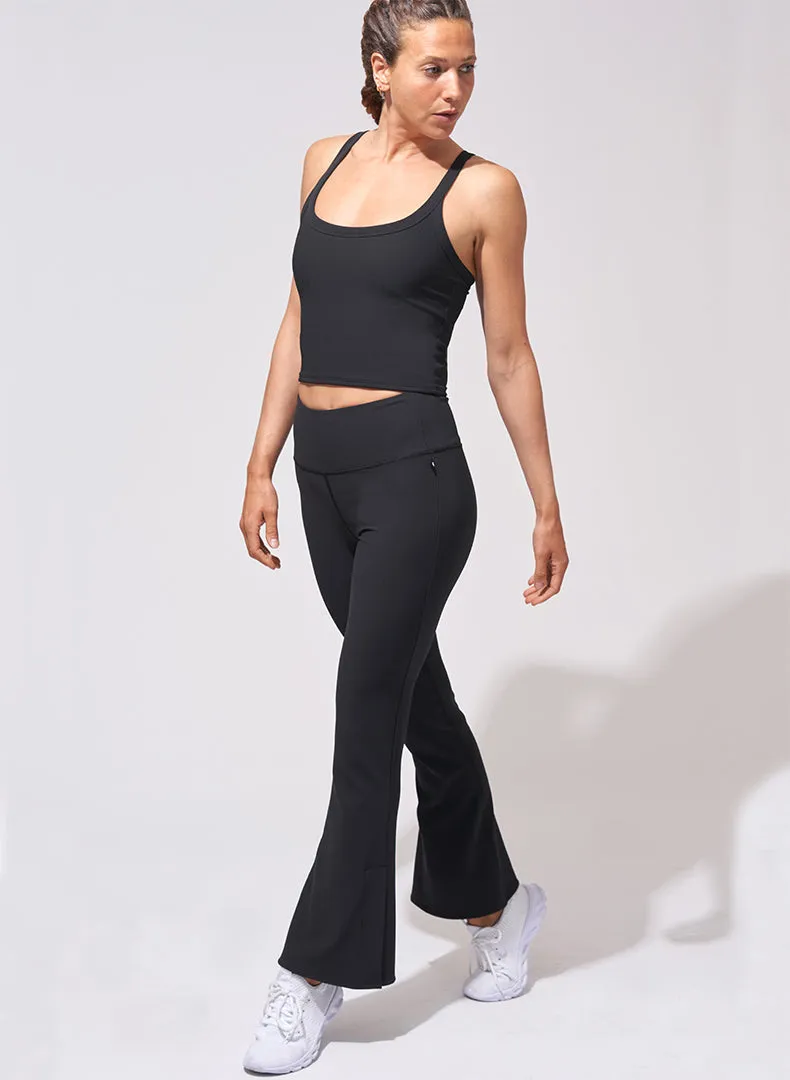 Side Slit Flare Legging - FINAL SALE