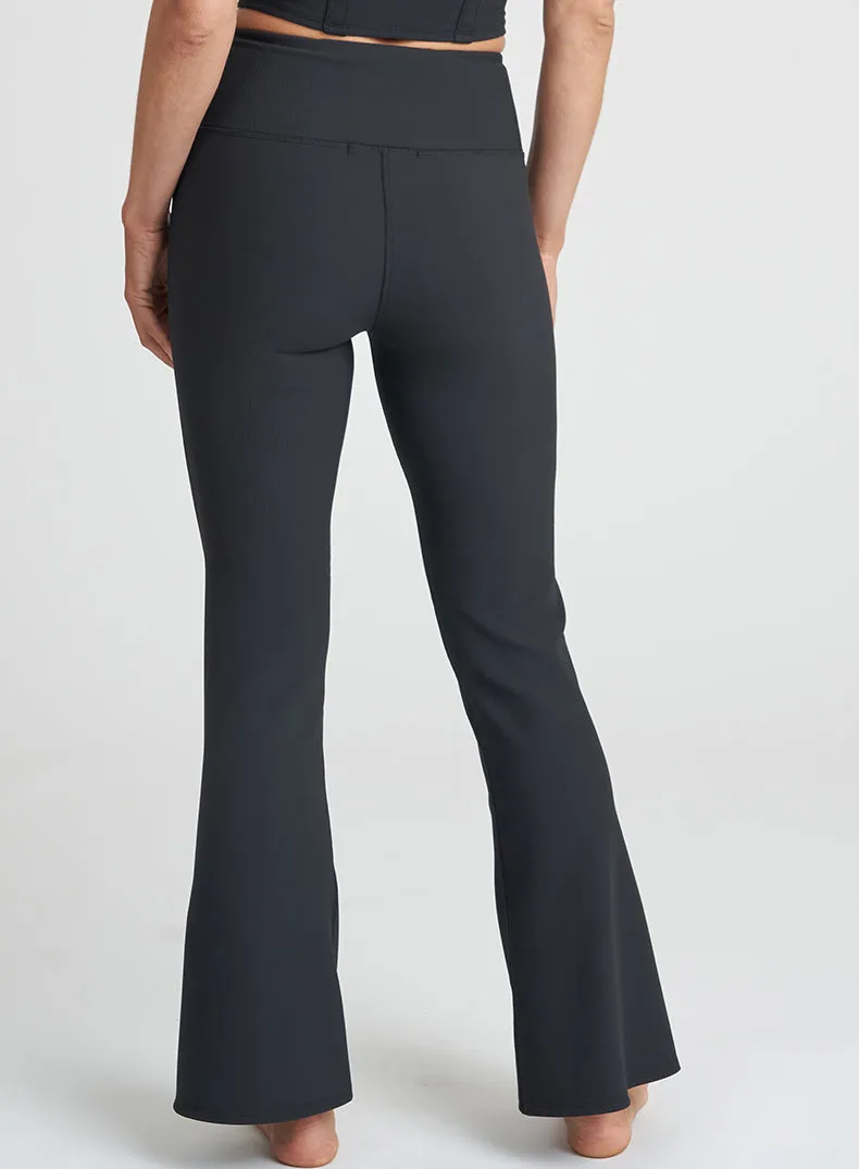 Side Slit Flare Legging - FINAL SALE