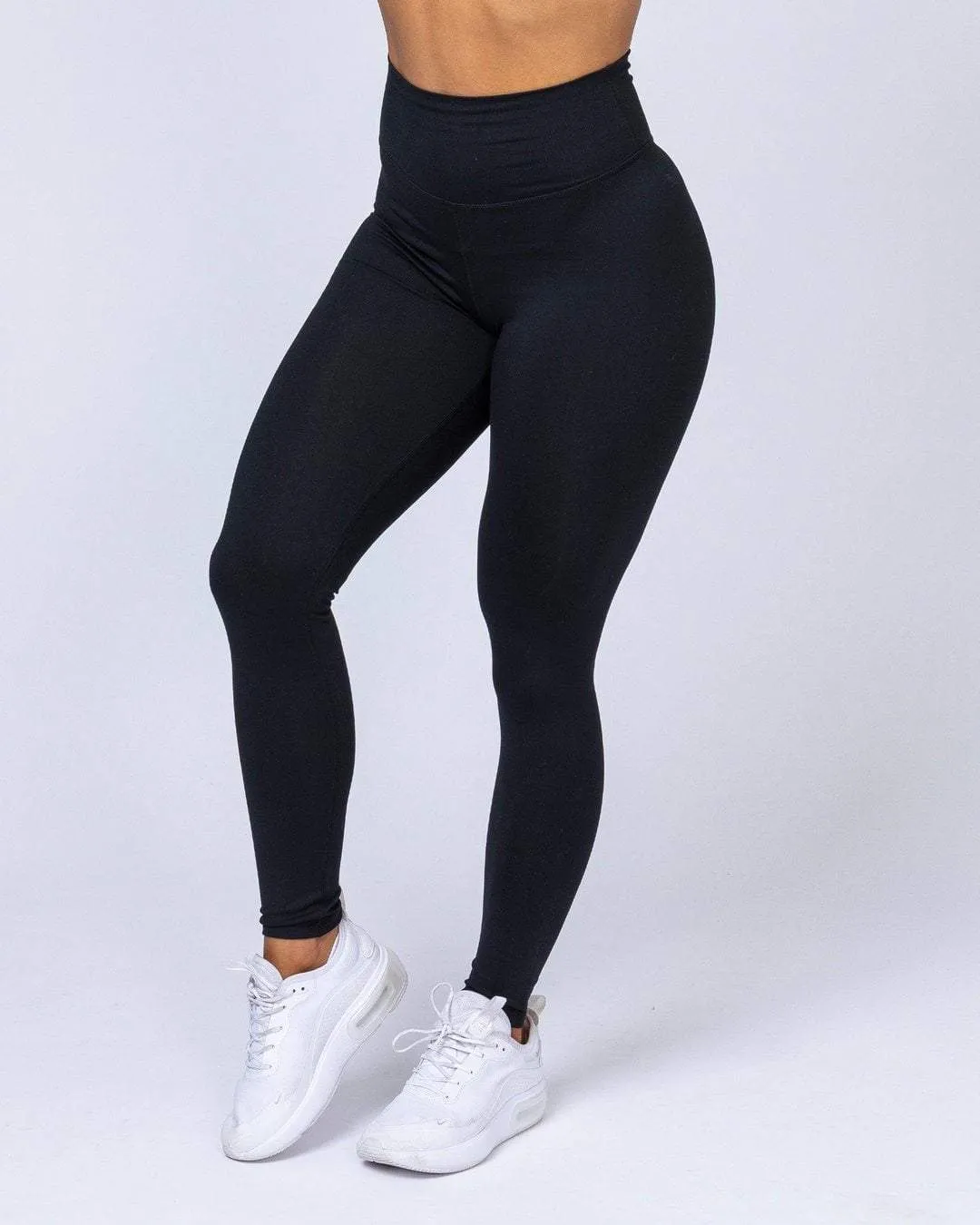 Signature Full Length Scrunch Leggings - Black