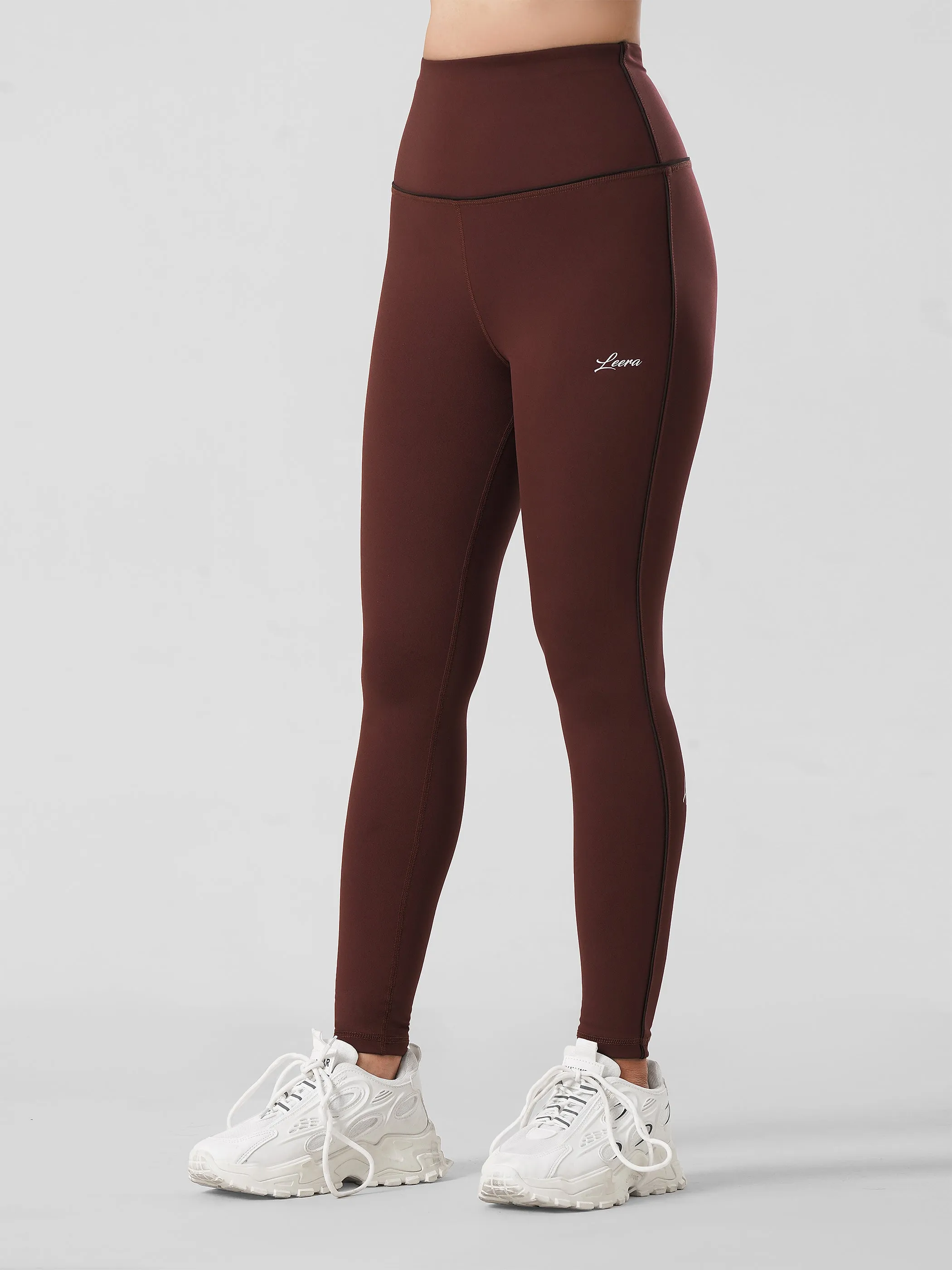 Signature Legging in Rust Brown