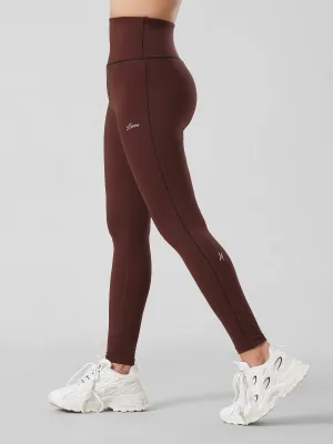 Signature Legging in Rust Brown
