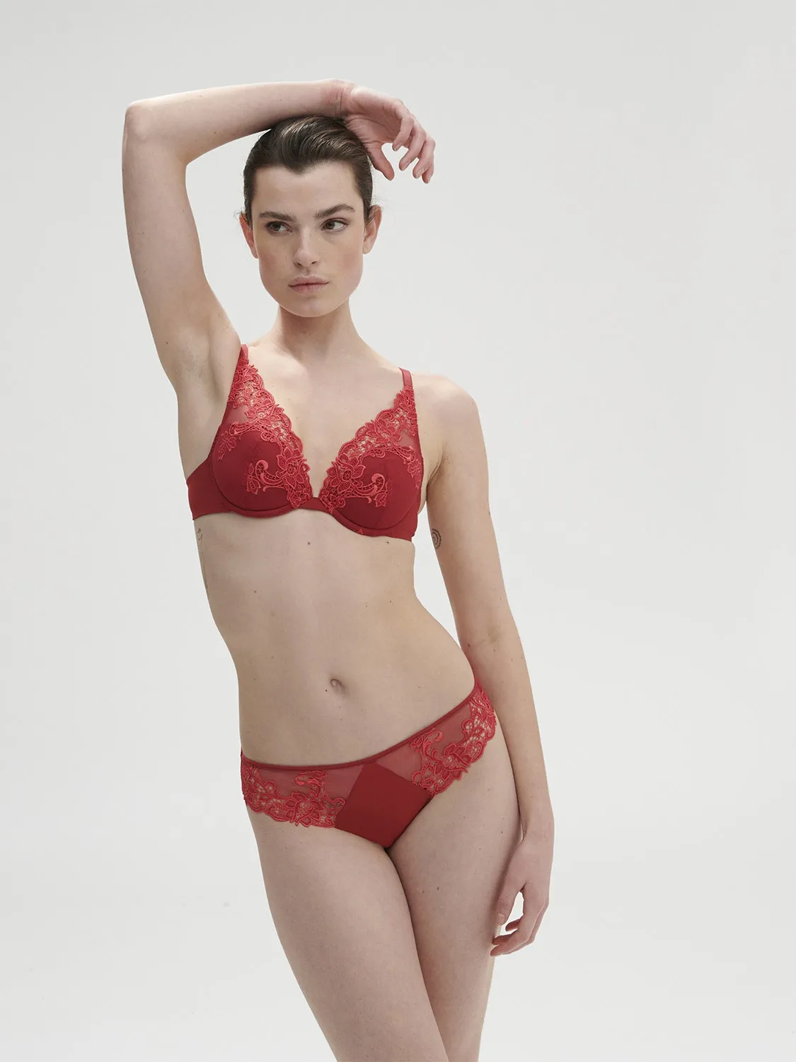 Simone Perele Saga half cup 15C330 - Lipstick